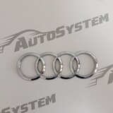  OZNAKA AUDI HROM 23x8cm (SAMOLJEPLJIVA) | Eponuda.ba