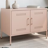 vidaXL TV ormarić ružičasti 68 x 39 x 50,5 cm čelični Cijene