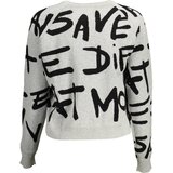 Desigual WOMEN&#39;S GRAY SWEATER | shoptok.hr
