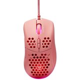 DELTACO GAMING Miš Ultra-Light, 6400 DPI, RGB, Gumeni side-grip, ROZA | shoptok.hr