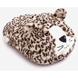 Kesi Vlefara Beige and brown tiger leg warmer | Shoptok.si