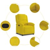  Naslanjač rumen žamet | Shoptok.si