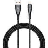 Veger kabal (kabl) usb a na lightning 2.4A V105 1.2 m crni Cene
