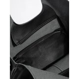 Shelvt Black large eco-leather handbag | Shoptok.si