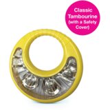 Edushape igračka Classic Tambourine - Yellow | shoptok.hr