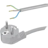 Priključni kabel [ varnostni vtič - kabel\, odprti konec] sivi 3 m 1008226, (20414280)