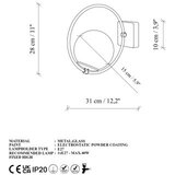 Opviq zidna lampa dolunay 3912 | ePonuda.com