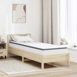  Madrac Bijela i siva 80 x 200 cm Bonell opruga | shoptok.hr