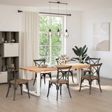  Noge za blagovaonski stol T-oblika 2 kom Bijele 100x35x(72-73) cm Čelik | shoptok.hr