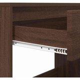  Stol s ladicama Smeđi hrast 100 x 50 x 78 cm Konstruirano drvo | shoptok.hr