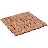  Pločice za decking 11 kom. Tikovina 30 x 30 cm WPC | shoptok.hr