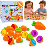  Edukativni sorter za spajanje mrkvi - 12 elemenata | Shoptok.si