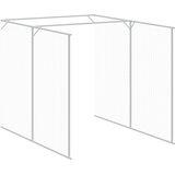  Kućica za pse s igralištem antracit 165 x 455 x 181 cm čelična | shoptok.hr