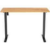 Livetastic PISALNA MIZA kovina, umetna masa, leseni material črna, hrastova deska | Shoptok.si