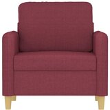  Fotelja crvena boja vina 60 cm od tkanine | shoptok.hr