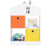 ECO TOYS drveni dječji ormarić–polica za lutke s pretincima | shoptok.hr
