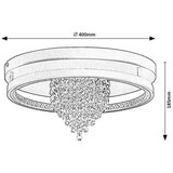 Rabalux Maribell 71353 LED plafonjera | ePonuda.com