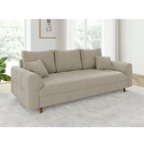 Ropez Bež sedežna garnitura iz tkanine bouclé 210 cm Ariella – | Shoptok.si
