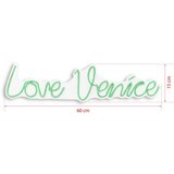 WALLXPERT dekorativna plastična led rasveta love venice green | ePonuda.com