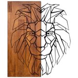 Wallity zidna dekoracija Kıng1, 47.5x58 cm, Smeđe boje | ePonuda.com