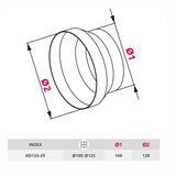 AWENTA KO125-29 ventilacioni reducir fi125/100 | ePonuda.com