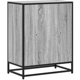 vidaXL Ormar za knjige sivi sonoma 60x35x76 cm konstruirano drvo | shoptok.hr