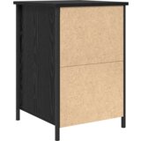  Noćni ormarići 2 kom crni hrast 40x42x60 cm konstruirano drvo | shoptok.hr