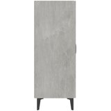  Komoda siva boja betona 70x34x90 cm od konstruiranog drva | shoptok.hr