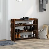  Stalak za cipele boja hrasta 80x25x62 cm konstruirano drvo | shoptok.hr