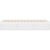 vidaXL Posteljni okvir bel 90x190 cm | Shoptok.si