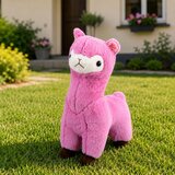  Plišana igračka Alpaka Lama Plišana igračka Mekano krzno Roza 38 cm | shoptok.hr
