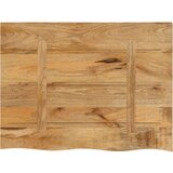 Stolna Mizna plošča 80x60x3,8 cm naraven rob trden robusten mangov les, (21411603) | Shoptok.si