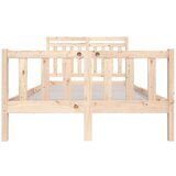  Posteljni okvir iz trdnega lesa 135x190 cm 4FT6 | Shoptok.si