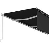  Tenda na ručno uvlačenje s roletom 6 x 3 m antracit | shoptok.hr