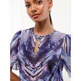 Lipsy Bluza modra / indigo / lila / črna | Shoptok.si