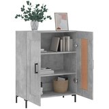  Komoda siva boja betona 69,5x34x90 cm od konstruiranog drva | shoptok.hr