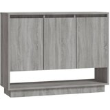  Komoda siva boja hrasta 97 x 31 x 75 cm od konstruiranog drva | Eponuda.ba