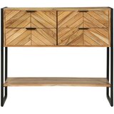  Konzolna stolica Smeđa 90 x 35 x 80 cm Čvrsto drvo akacije | shoptok.hr