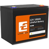  Baterija Lithtech TE12100 (LiFePO4, 12V, 100Ah, 1280Wh) | shoptok.hr