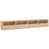 vidaXL Zidni TV ormarići 2 kom boja hrasta 100 x 30 x 30 cm drveni | shoptok.hr