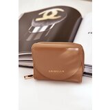  Women's Wallet Made Of Eco Leather Dark Beige Congaia Cene