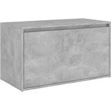  Klupa za hodnik 80 x 40 x 45 cm boja betona konstruirano drvo | Eponuda.com
