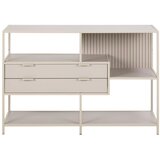 Actona Siva biblioteka 114x78x35 cm Seaford – | shoptok.hr