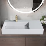 Rea Archi 90 CM White MATT konglomeratni umivalnik | Shoptok.si