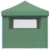 Šator za svadbe - šator za zabave Zelena 292 x 580 x 315 cm Oxford tkanina - Zelena s dvije bočne zidove Da | shoptok.hr