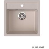 Ulgranit Granitna sudopera 48x48cm Bež ULG480 ø90 u