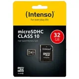 SD kartica INTENSO 32GB Class 10 sa adapterom