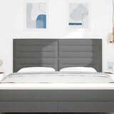  Uzglavlje Tamno siva 180 cm tkanina | shoptok.hr