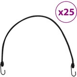 vidaXL Bungee vrv z odsevnimi trakovi in kavlji 25 kosov 88 cm Cene