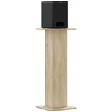 vidaXL Stojalo za zvočnike 2 kosa sonoma hrast 30x30x80 cm inž. les | Shoptok.si